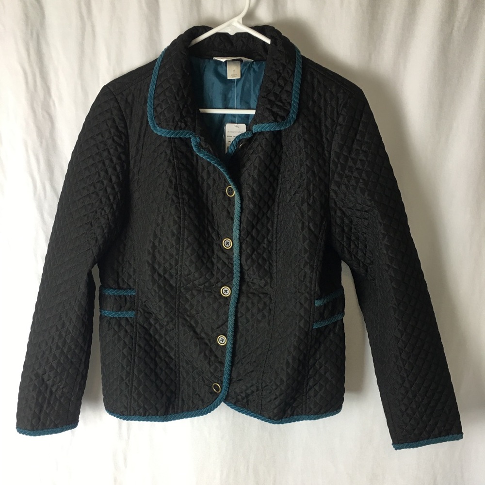 Christopher & Banks Quilted Jacket, size M